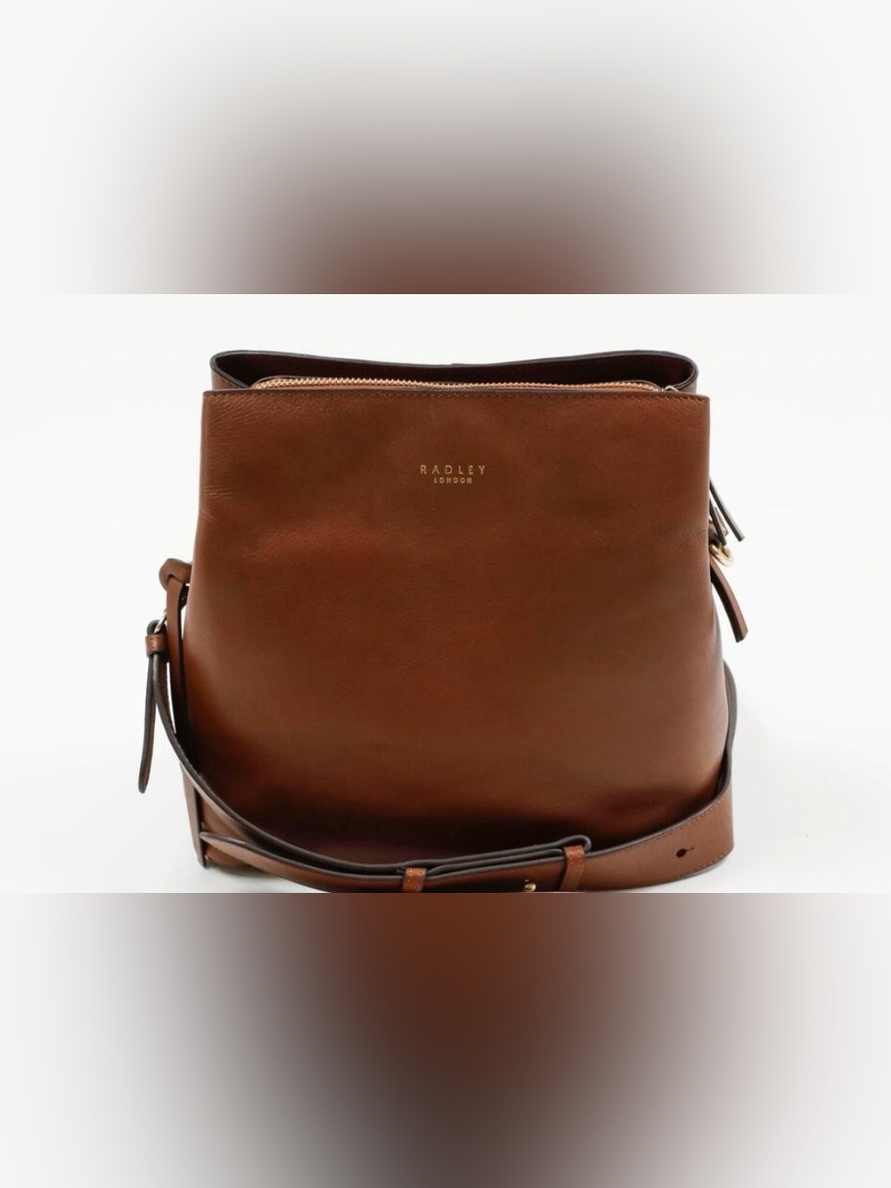 Radley London Medium Compartment Multiway Bag in brown leather